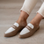 Zueco Bari Beige/Blanco - comprar online