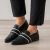 Mocasin Cielo Negro/Blanco - comprar online