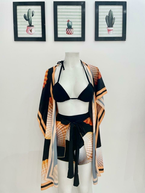 KIMONO CONCHA COM SHORT ENVELOPE