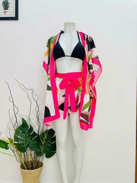 KIMONO VERÃO TROPICAL
