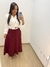 Saia longa alfaiataria - yasmin fashion