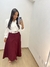 Saia longa alfaiataria - yasmin fashion