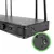 Microfone Sem Fio Duplo True Diversity Profissional Armer AX822M-TD com Bateria Recarregável