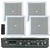 Kit Som Ambiente Amplificador Frahm SLIM1600 Bluetooth + 4 Arandelas JBL 6CO1Q - comprar online