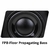 Caixa de Som Ativa Subwoofer para Som Ambiente Frahm RD SW 8″ 100W Preto