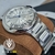 Cartier Balow Bleu 42 Prata Aço Numerais Romanos - comprar online