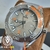 Omega Seamaster Planet Ocean Cinza Grey Laranja Automatico Pulseira Borracha Cinza - comprar online