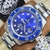 Kit Rolex Submariner Azul Smurf Aço Cerâmica Automático Safira Pulseira Oyster - Kingbr Relogios