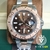 Kit Rolex Yach Master Marrom misto Rose Safira Cerâmica Automático Pulseira Oyster - comprar online