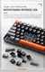 Machenike K500A-B84 Teclado Mecânico 75% TKL Hot-Swappable Wired Gaming Keyboar na internet