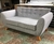 Sillón oval dos cuerpos tela chenille