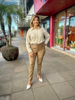 Calça Courino Lavínia