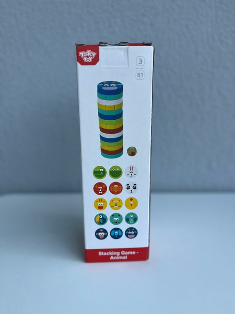 Jogo de Empilhar Animal