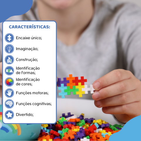 Plus-Plus Tubo 100pcs Arco-Iris