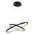 Colgante Led Aros Dobles 60-40cm Deco Hogar Moderno - comprar online