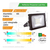 Reflector Proyector Led 10w Exterior Alta Luminosidad Macroled - Tienda Objetos