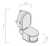 Sensor De Movimiento Regulable Pared Negro Macroled Ip44 - comprar online