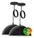 Pack X2 Lampara Colgante Semi Esfera 30cm Techo 1 Luz Bell08 - Tienda Objetos