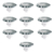 Pack X10 Lampara Led Ar111 Macroled Blanco 11w 950lm 12 - comprar online