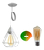 Colgante Jaula Diamante Deco 1 Luz Con Lampara Led Vintage