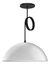 Pack X2 Lampara Colgante Semi Esfera 30cm Techo 1 Luz Bell08 - comprar online