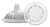 Pack X 10 Lampara Ar111 Led 15w = 75w Pvc Blanco Macroled en internet