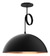 Lampara Colgante Deco Media Esfera Chapa Cobre 60cm E27 Led - tienda online