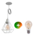 Imagen de Colgante Jaula Diamante Deco 1 Luz Con Lampara Led Vintage