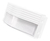 Aplique Exterior Tortuga Felix 3 Aluminio Blanco Negro - tienda online
