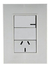 Llave Luz Armada 1 Punto Unipolar 1 Toma Quantum Geo - Tienda Objetos