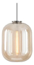 Colgante Kalmar L 1 Luz E27 35x43cm Vidrio Ambar - comprar online