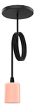 Imagen de Pack X 2 Lampara Colgante 1 Luz Bulbo Led E27 Techo Bell05