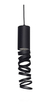 Lampara Colgante Techo Tubo Decorado 1 30cm Dicro Gu10 Led - tienda online