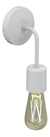 Pack X2 Lampara Aplique Pared Vintage Blanco Pera 7w E27 Led en internet