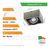 Plafon Box 1 Luz Lampara Ar111 Led Platil Cardanico Living - Tienda Objetos