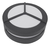 Tortuga Aplique Circular Reja Exterior Irina Led Gx53 8w - comprar online