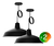 Pack X 2 Lampara Colgante Techo Campana 40 Cm Deco Bell01