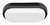 Tortuga Exterior Oval 12w Led Negro Blanco Calido Frio - Tienda Objetos