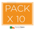 Pack X 10 Dicroica Led 6,5w Gu10 Macroled Dimerizable 36 - tienda online