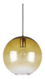 Lampara Colgante Globo 1 Luz Diseno Aarhus L Amarillo P/led