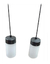 Lampara Colgante Tubo Difusor Pvc 2 Luces E27 Apto Led