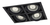 Embutido Box Cardanico Cuadrado P/ 4 Lamparas Ar111 Led