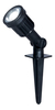 Aplique Exterior Jabalina Kiko Led 7w Integrado Pvc Negro