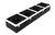 Embutido Box Cardanico Blanco Negro 4 Lamparas Ar111 Led 48w en internet