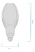 Lampara Led Magnolia 40w E27 Alta Potencia Farol en internet