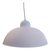 Lampara Colgante De Pvc E27 Apto Led Diametro 33cm - tienda online