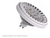 Imagen de Aplique Plafon Techo Box Cardanico 2 Luces Led Ar111 24w