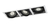 Embutido Box Cardanico Color Ar111 3 Luces Lamparas Led 36w