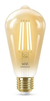 Pack X 2 Lamparas Led Pera Filamento Wiz Wifi E27 6.9w Ambar - comprar online