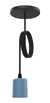 Pack X 2 Lampara Colgante 1 Luz Bulbo Led E27 Techo Bell05 - Tienda Objetos